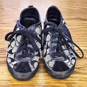 Coach Flat Sneakers in Black